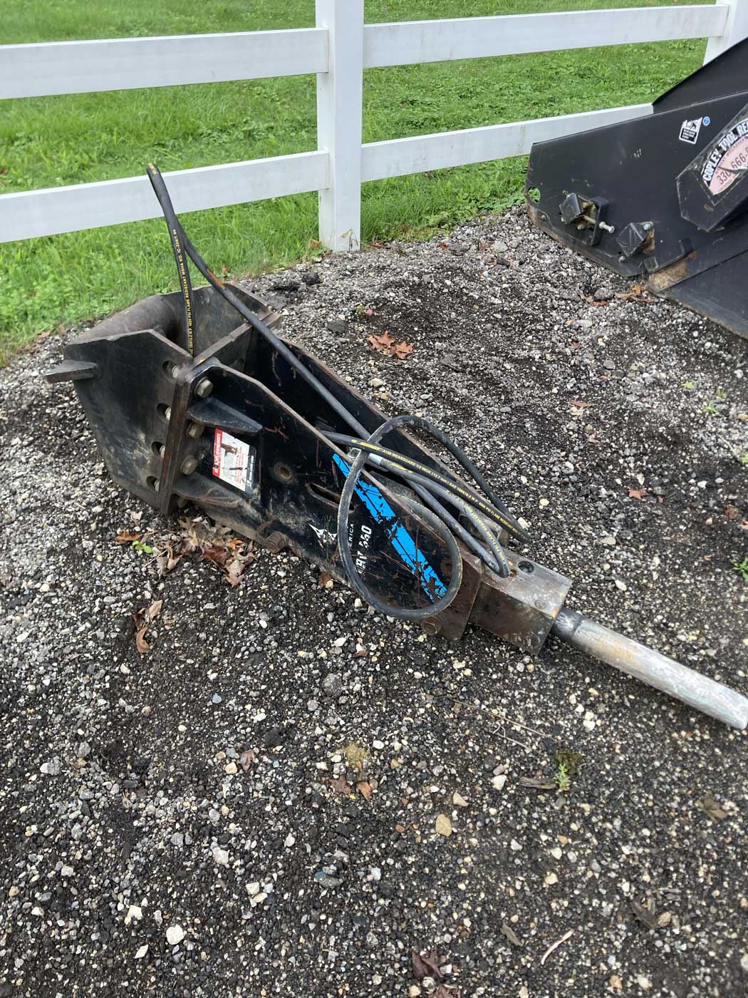 Jack Hammer For Skid Loader Copley Tool Rental