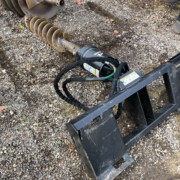 Post Hole Digger for Sik Loader