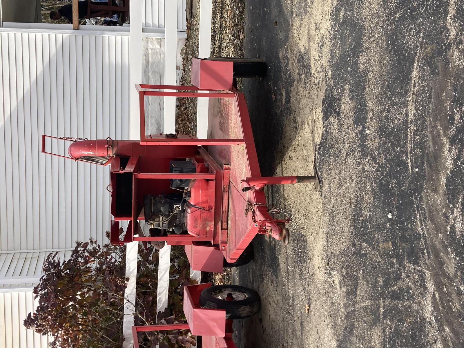 Straw Blower Tailgate Copley Tool Rental