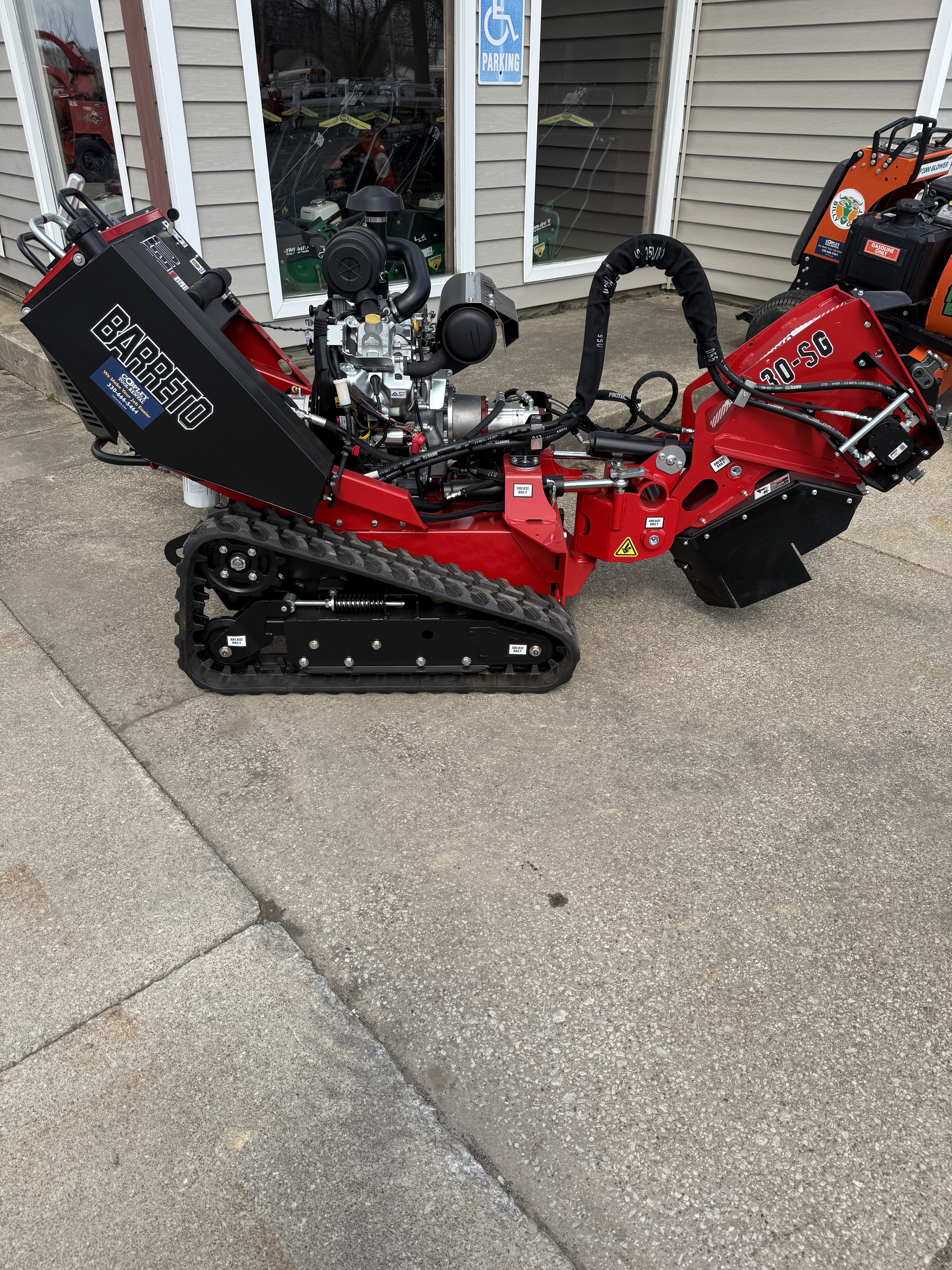 Stump Grinder Walk Behind (33HP)